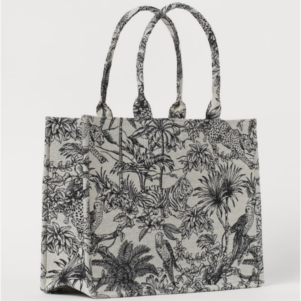 H&M Jacquard-weave Handbag
